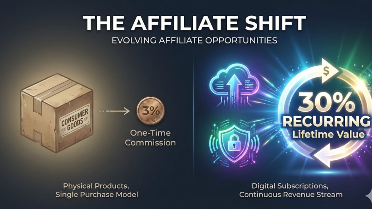 7 Most Profitable Tech Blog Niches in 2026 (difference between low-commission consumer goods affiliate models versus high-ticket recurring B2B SaaS commissions)